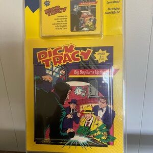 Dick Tracy Comic Book with Sound Effects